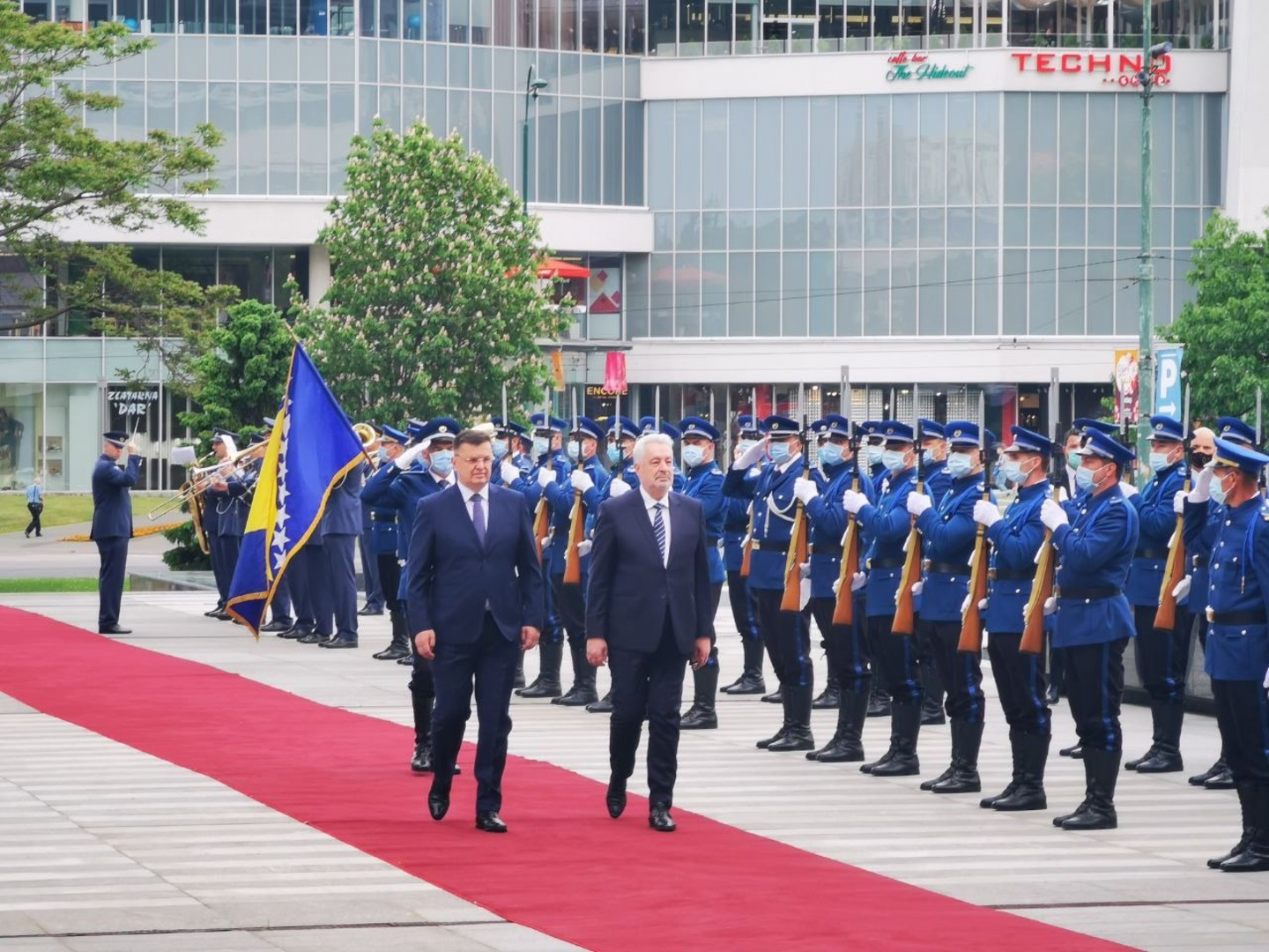 Krivokapić stigao u službenu posjetu BiH - slika 4